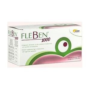 THD Fleben 1000 Integratore per microcircolo 10 flaconcini 15 ml