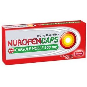 Nurofen caps 400 mg 10 capsule molli