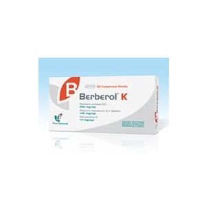 PHARMEXTRACTA SRL Berberol K Integratore per normalizzare il colesterolo 30 compresse