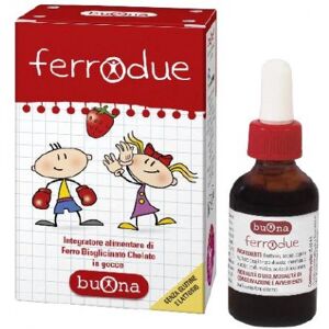 STEVE JONES Buona Ferrodue Integratore di Ferro Per Stanchezza per Bambini 15 ml