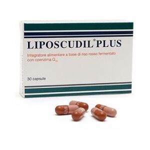 PIAM FARMACEUTICI SPA Liposcudil Plus 30 Capsule - Integratore con Riso Rosso per il Colesterolo