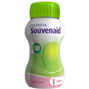 NUTRICIA ITALIA Souvenaid Gusto Fragola 4x125 ml - Integratore per il Cervello