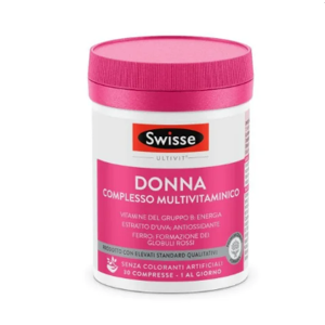 SWISSE Multivitaminico Donna Integratore Alimentare 30 Compresse