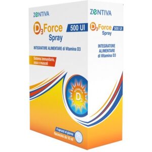 ZENTIVA ITALIA D3 Force 500ui Spray per il sistema immunitario 10 ml