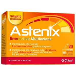 Chiesi Farmaceutici Chiesi Astenix integratore energetico multiazione 20 bustine