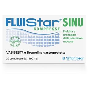 Stardea Fluistar SINU Integratore per fluidità e drenaggio 20 compresse