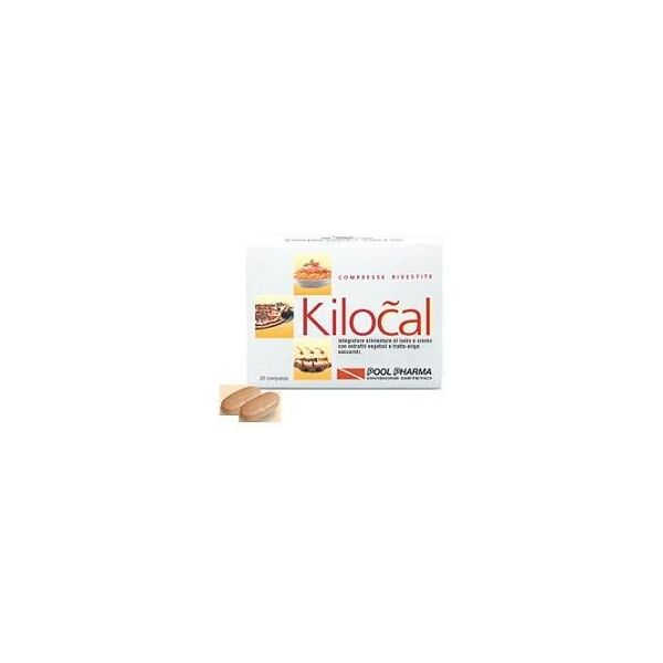 pool pharma srl kilocal integratore dimagrante e contro la stitichezza 20 compresse