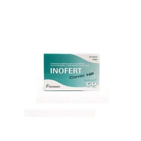 italfarmaco spa inofert combi hp integratore per ovaio policistico 20 capsule softgel