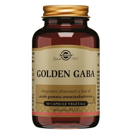 Solgar Golden Gaba Integratore per il sistema nervoso 50 capsule vegetali