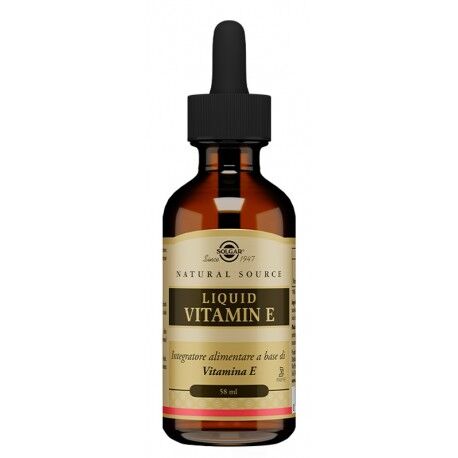Solgar Liquid Vitamina E - Integratore antiossidante per la pelle 58 ml