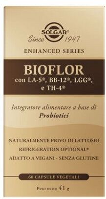 Solgar Bioflor Integratore per la flora intestinale 60 Capsule