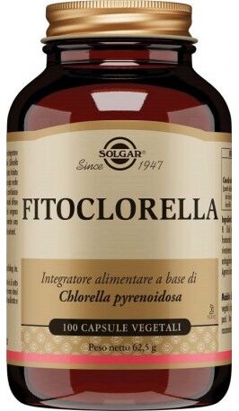 Solgar Fitoclorella - Integratore antiossidante e depurativo 100 capsule vegetali