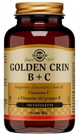 Solgar Golden Crin B+C  100 tavolette integratore per i capelli