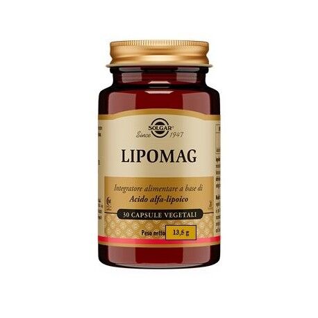 Solgar Lipomag Integratore antiossidante rigenerante 30 Capsule