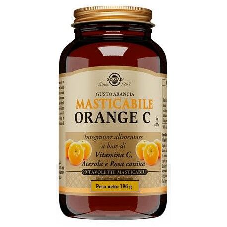 Solgar Orange C integratore antiossidante di Vitamina C 90 Tavolette