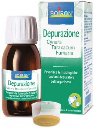 Boiron Depurazione Cynara Taraxacum Fumaria integratore depurativo 60 ml