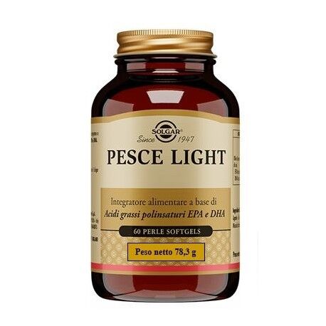 Solgar Pesce Light integratore di Omega 3, EPA e DHA 60 Perle