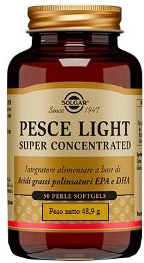 Solgar Pesce Light Super Concentrated Integratore di Omega 3 - 30 Perle