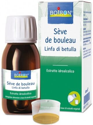 Boiron Seve De Bouleau Linfa di betulla estratto idroalcolico integratore drenante 60 ml