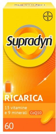 SUPRADYN Ricarica 60 compresse - Integratore di vitamine, sali minerali e coenzima Q10