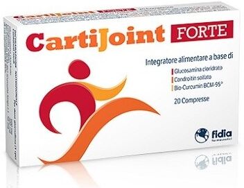 Fidia Farmaceutici CartiJoint Forte integratore per il benessere delle articolazioni 20 compresse