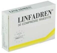 OMEGA PHARMA Linfadren 30 Compresse - Integratore Drenante per la Circolazione