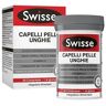 SWISSE Capelli Pelle Unghie Integratore Alimentare con Biotina 60 Compresse