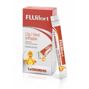 Dompè Fluifort 2,7 g/10 ml sciroppo 12 bustine