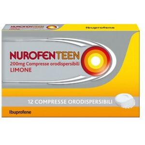 Nurofen teen 200 mg 12 compresse orodispersibili al limone