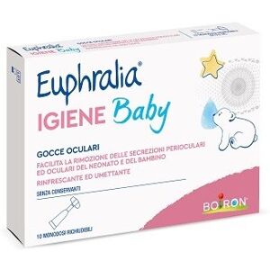 Boiron Euphralia Igiene Baby - Gocce Oculari Monodose 10 Pezzi