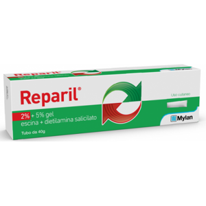 MEDA PHARMA SPA Reparil Gel 2% + 5% Per dolori Articolari e Muscolari 40 g