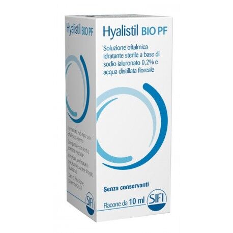 sifi spa hyalistil bio pf gocce oculari lubrificanti per occhi irritati e stanchi 10 ml