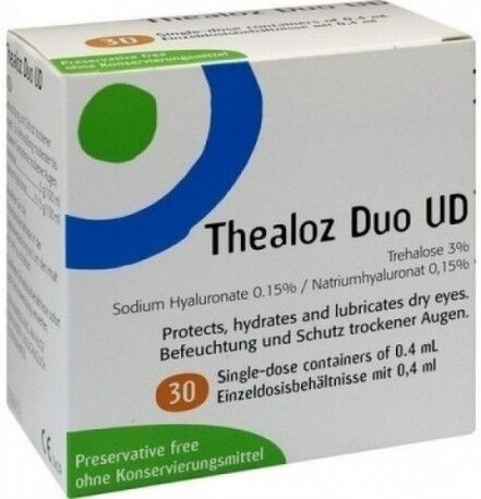 thea farma thealoz duo ud gocce oculari lubrificanti monodose 30 flaconcini da 0,4 ml