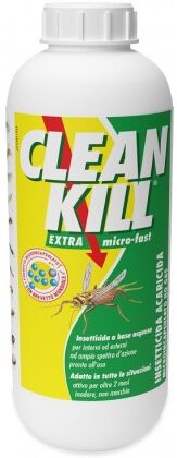 enpro italia clean kill extra micro fast insetticida-acaricida liquido ampio spettro 1 litro