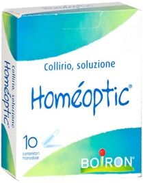 Boiron Homeoptic collirio omeopatico monodose per occhi irritati 10 flaconcini