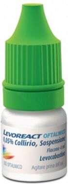 Johnson & Johnson Levoreact oftalmico 0,05% collirio 4 ml