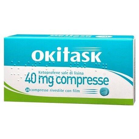 OKI task 40 mg 20 compresse rivestite