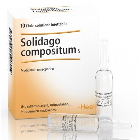 Guna Heel Solidago Compositum Medicinale omeopatico 10 fiale da 2,2 ml l'una