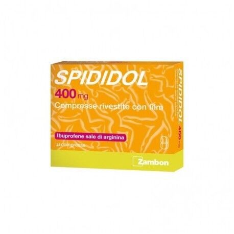 Zambon Spididol Medicinale anti infiammatorio 400 mg 24 compresse rivestite