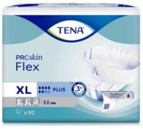 TENA Flex Plus Extralarge 30 Pezzi