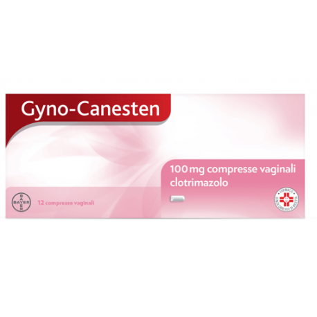Bayer Gynocanesten 100 mg 12 Compresse Vaginali