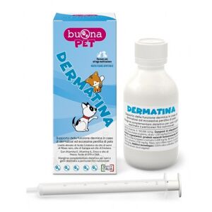 Buona Societa' Benefit Buonapet Dermatina integratore per dermatosi e perdita di pelo di cani e gattti 90 g