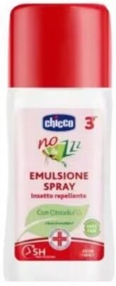 Chicco Zanza Spray Insettorepellente antizanzare per bambini da 3 anni 100 ml