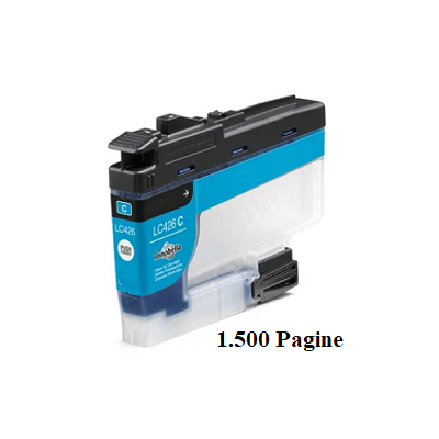 Cartuccia LC-426 C Compatibile per Brother MFC-J4340 J4335 J4540 Ciano Pagine 1.500 Cartuccia LC-426 C Compatibile per Brother MFC-J4340 J4335 J4540 Ciano Pagine 1.500