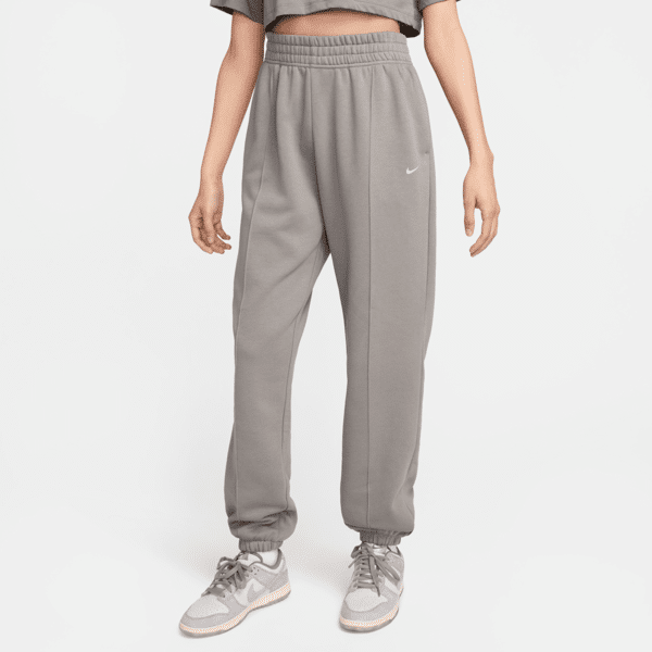 nike pantaloni ampi in fleece  sportswear – donna - grigio