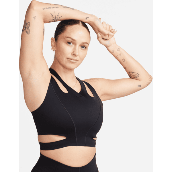 nike bra non imbottito con spalline sottili a sostegno leggero  futuremove – donna - nero