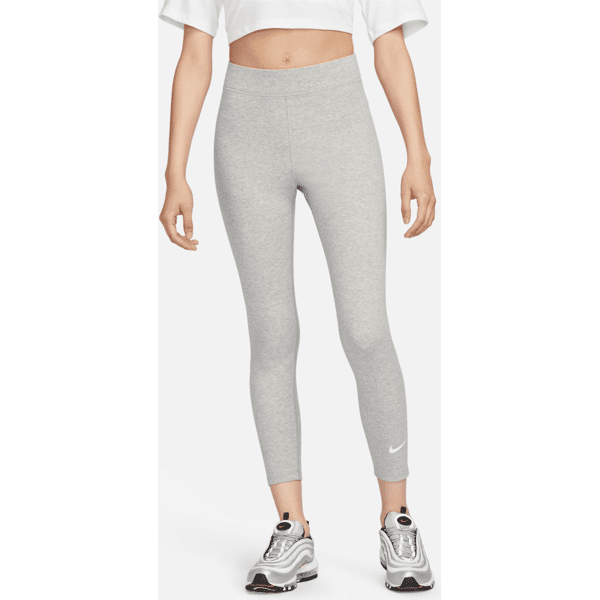 nike leggings a 7/8 a vita alta  sportswear classic – donna - grigio