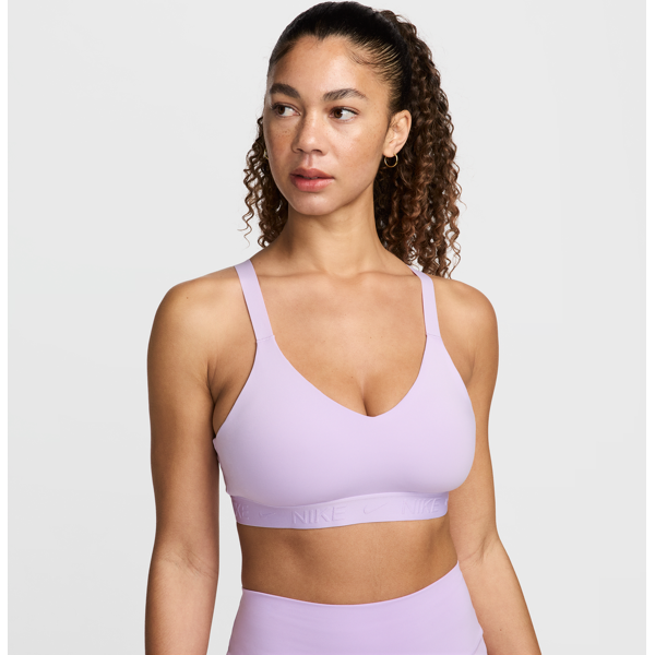 nike bra imbottito regolabile  indy medium support – donna - viola