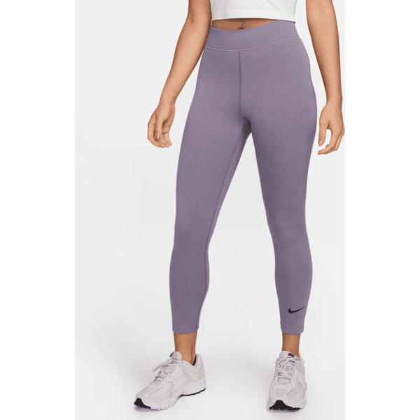 nike leggings a 7/8 a vita alta  sportswear classic – donna - viola