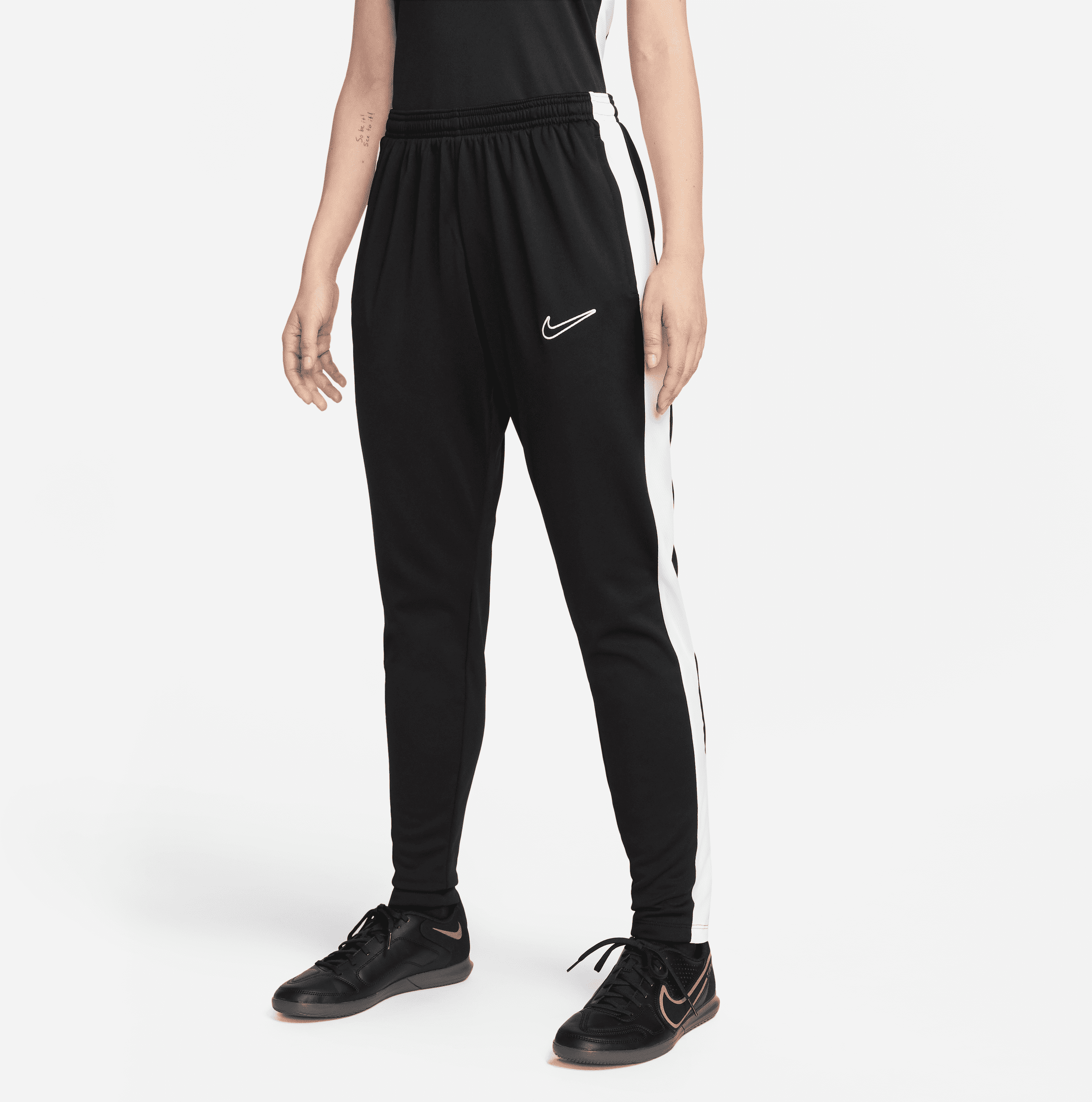 nike pantaloni da calcio  dri-fit academy - donna - nero